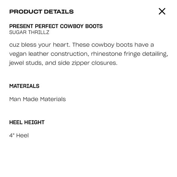 Present perfect cowboy boots - Picture 9 of 9